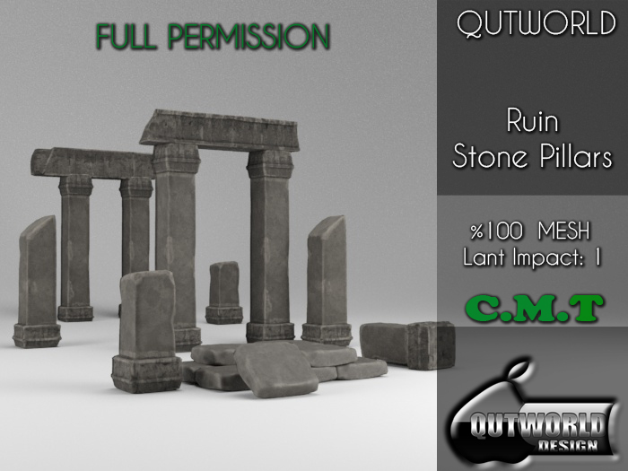 .::QUTWORLD Ruin Stone Pillars::.FP
