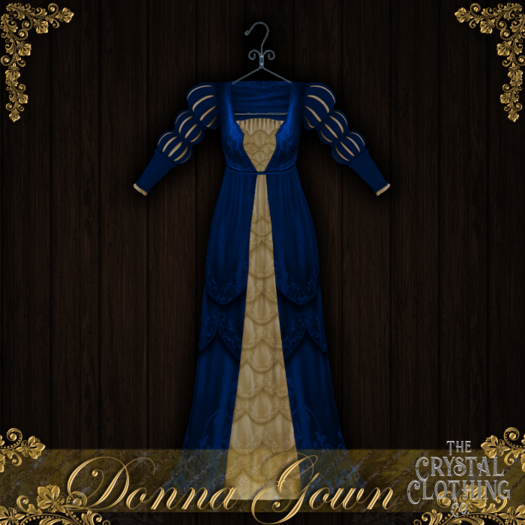 [CC Co.] Donna - Gown - Royal Blue