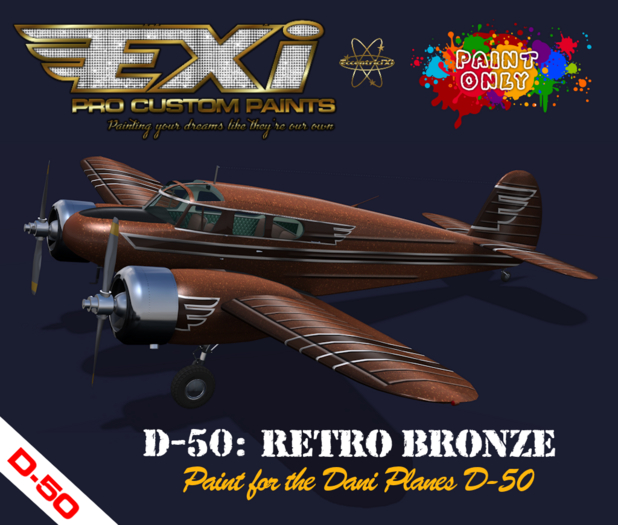 EXiPro Paint D-50 Retro Bronze