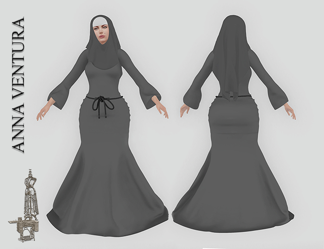 A.V _ Set nun Dorodeya_04