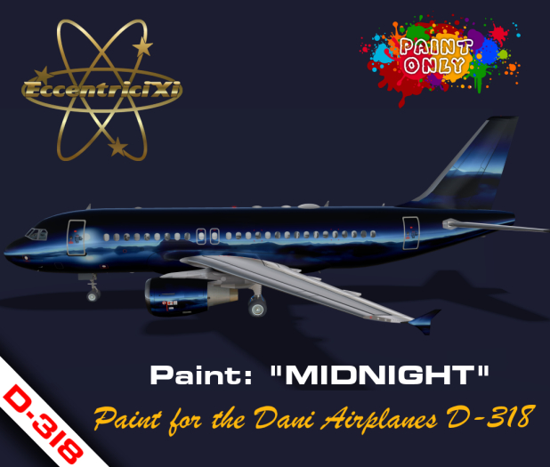 EXiPro Paint D-318 Midnight