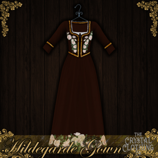 [CC Co.] Hildegarde - Gown - Chocolate