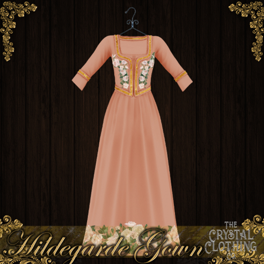 [CC Co.] Hildegarde - Gown - Coral
