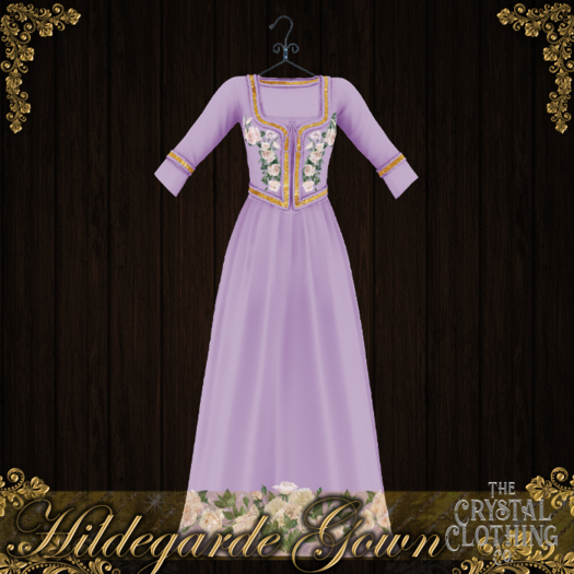[CC Co.] Hildegarde - Gown - Lilac