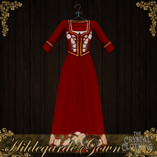 [CC Co.] Hildegarde - Gown - Ruby