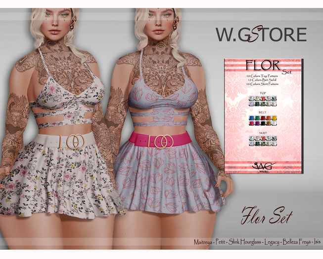 W.G STORE - Flor Set