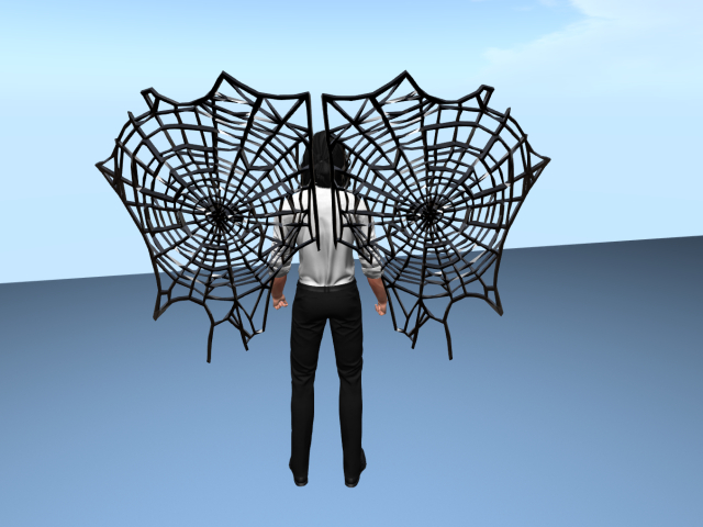Spider web wings  - FULL PERM