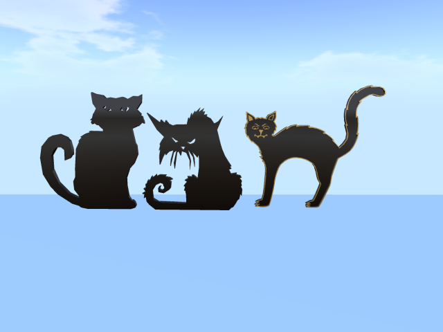 3 Black Cats  - FULL PERM