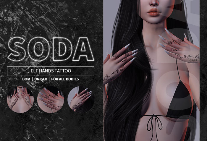 SODA | elf hands tattoos