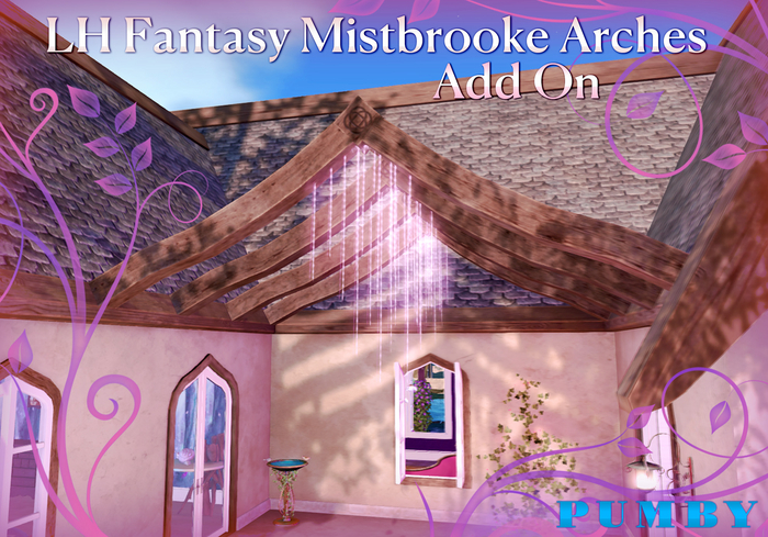 PUMBY* Fantasy Collection - LH Mistbrooke Patio Arches Add On