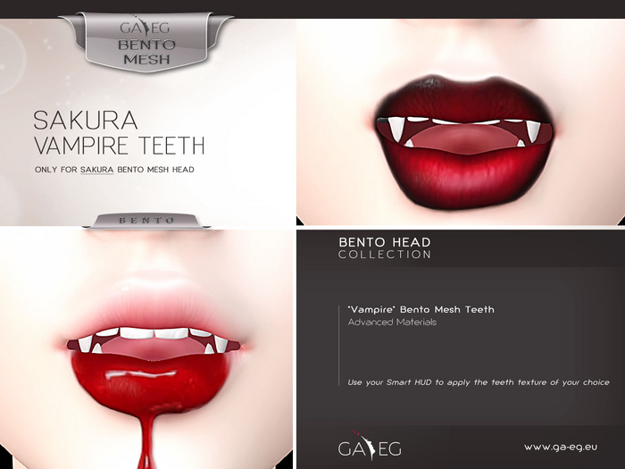 [GA.EG] Sakura Bento Vampire Teeth