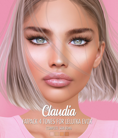 Lempika - Claudia Skin Lelutka Evox -DEMO-