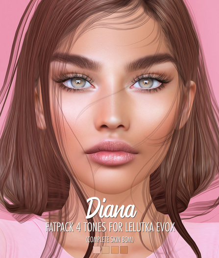 Lempika - Diana Skin Lelutka Evox