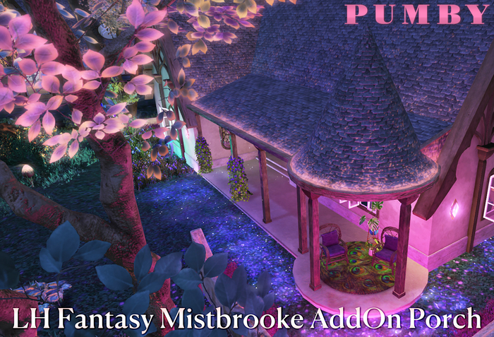 PUMBY* Fantasy Collection - LH Mistbrooke Porch AddOn