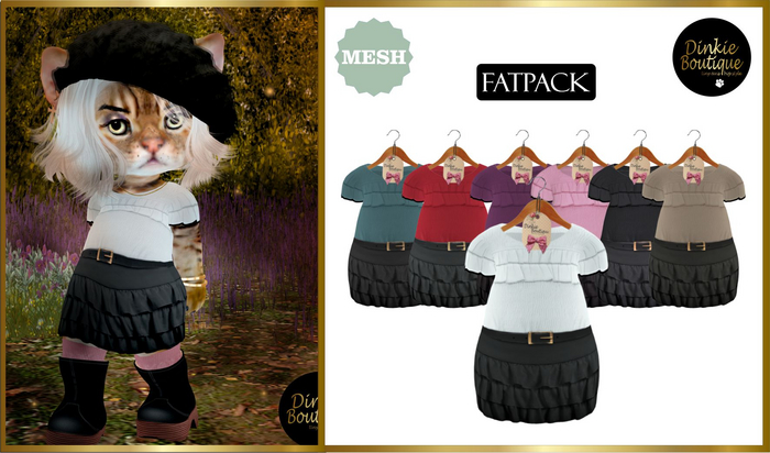 *DB* DINKIES PINA DRESS* Fatpack