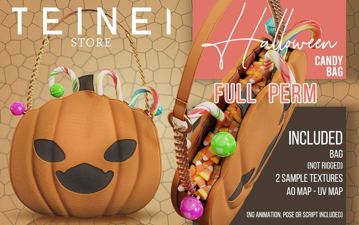 TEINEI - HALLOWEEN CANDY BAG - FULL PERM