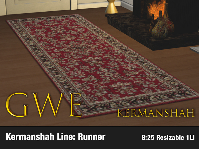 GWE - Kermanshah Oriental - Runner Rug / Carpet