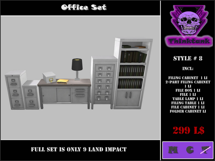 BOX Office Set Style # 8