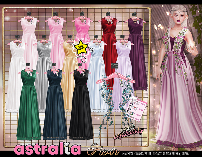Astralia - Fleur Gown (Powder)