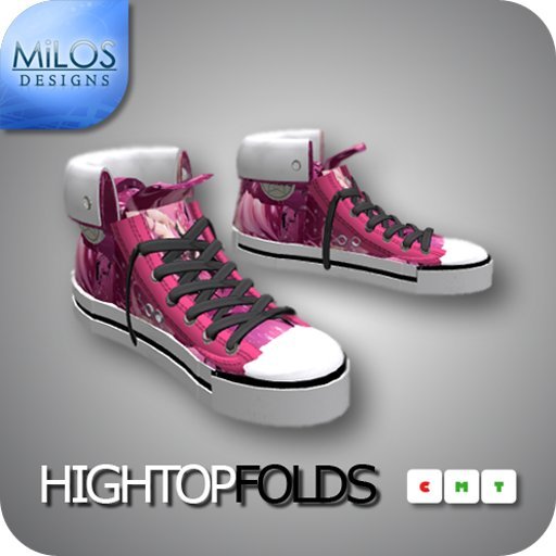 MiLOS High Top Folds - Pink - Female