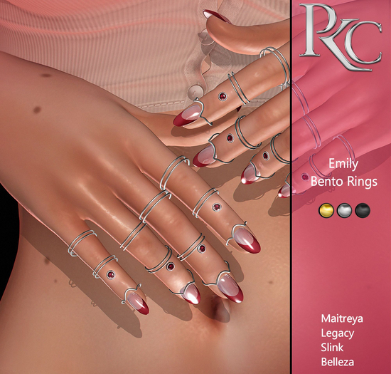 *PKC* Emily Bento Rings