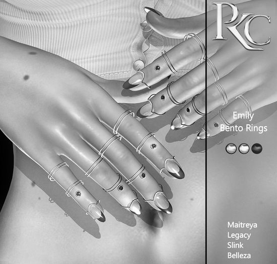 *PKC* Emily Bento Rings DEMO