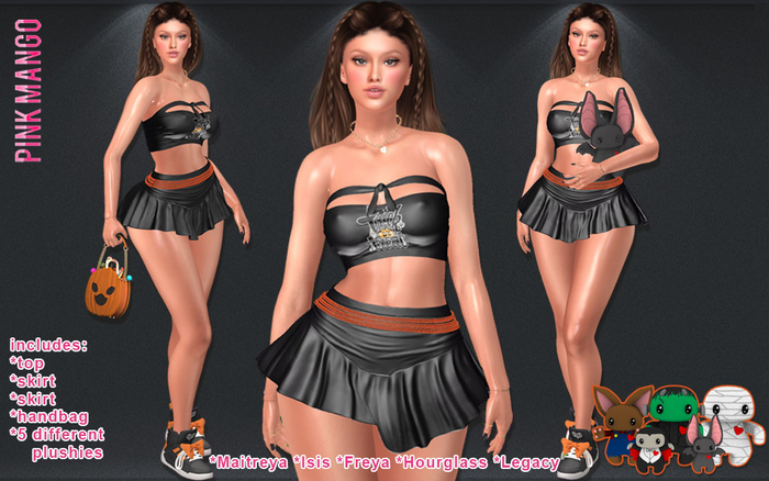 *Pink Mango* Trick or Treat FULL Outfit