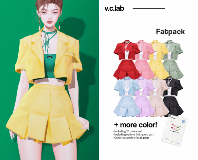 [V.C.LAB] 1 of 1 Outfit - FATPACK