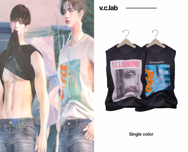[V.C.LAB] VIEW Shirt - Black