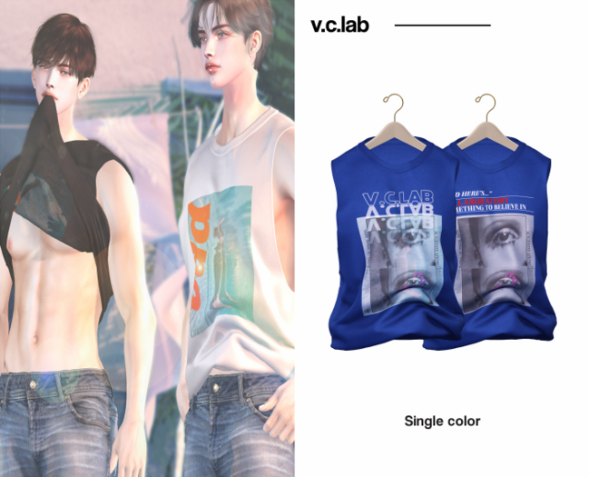 [V.C.LAB] VIEW Shirt - Blue