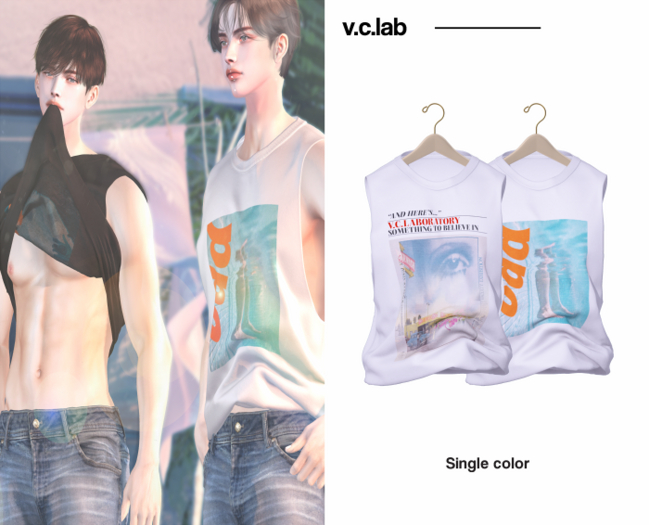 [V.C.LAB] VIEW Shirt - White