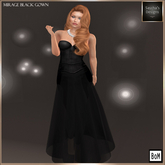 SAS - Mirage Black Gown  (BoM)