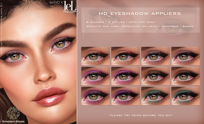 [SYN] Synergy HD Eyeshadow Avignon LELUTKA EVO/EVO X