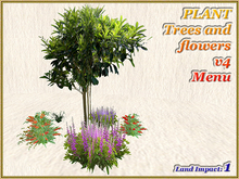 PLANT - Trees and flowers v4 - Menu (1 LI) (Full perm)