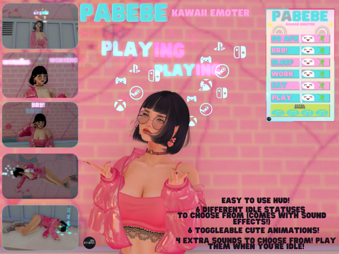 .:Stratus:. [Pabebe] Kawaii Emoter