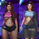 Lilleth Mills X BASIC [DEMO] - 2 Piece Sport Set for Maitreya Petite Kupra Kups Legacy Freya Hourglass