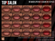 TOP1SALON - HD QUEEN LIPSTICK (Lelutka Evo) COFFEE