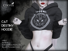 Corvus : Cat Destiny Hoodie