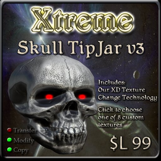 Xtreme Skull TipJar v3