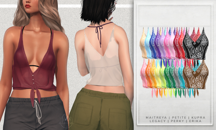 [Aleutia] Chloe Top - Bandana Pattern Pack