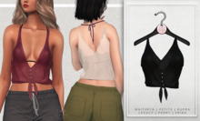 [Aleutia] Chloe Top - Black