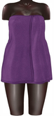 Kaithleen's Strip Spa Towel - Purple