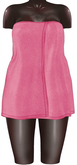 Kaithleen's Strip Spa Towel - Pink