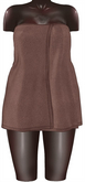 Kaithleen's Strip Spa Towel - Brown