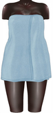 Kaithleen's Strip Spa Towel - Blue