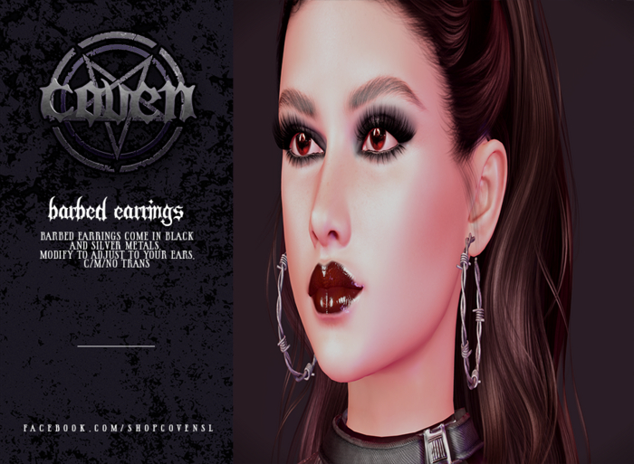 Coven. - Barbed Earrings