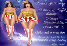 Popcorn Girl Costume