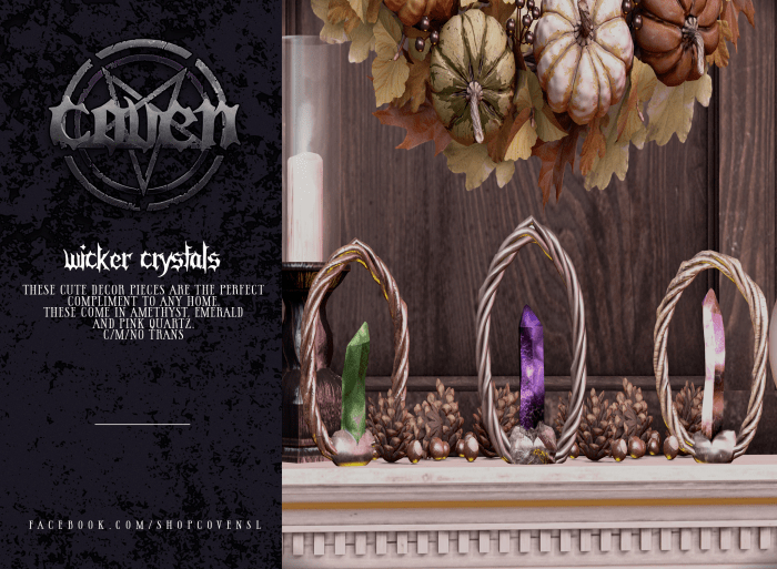 Coven. - Wicca Crystals