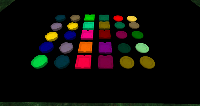 Multi color ash trash pack full perm