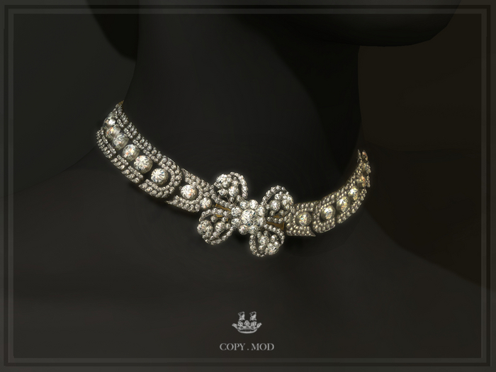 Boehemer - Bow Diamond Necklace